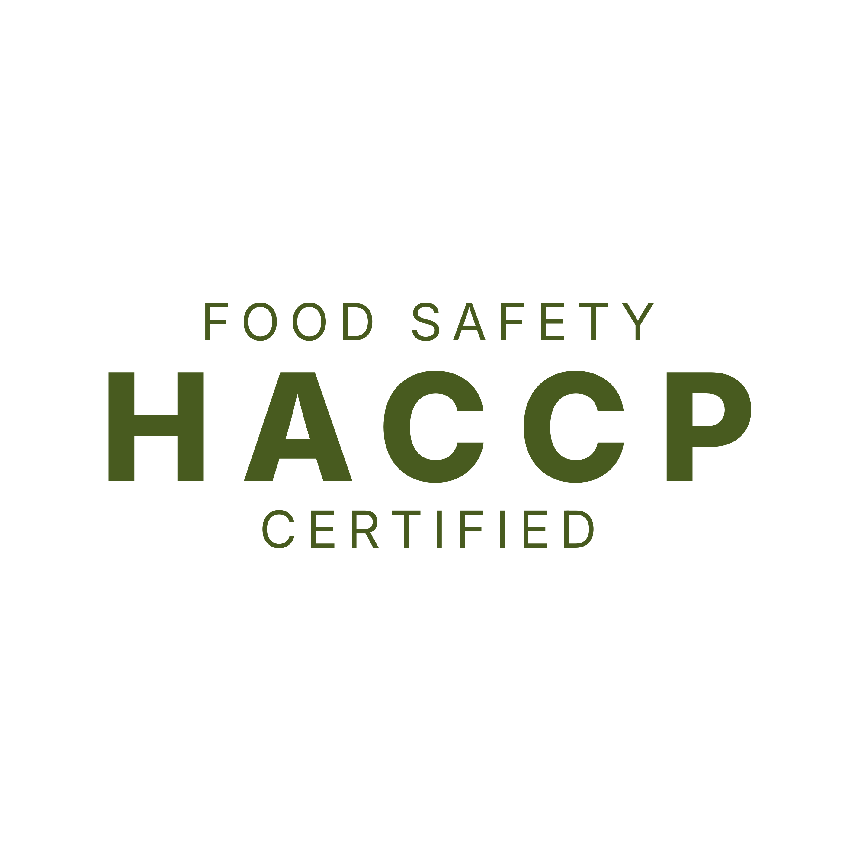 HACCP certification icon