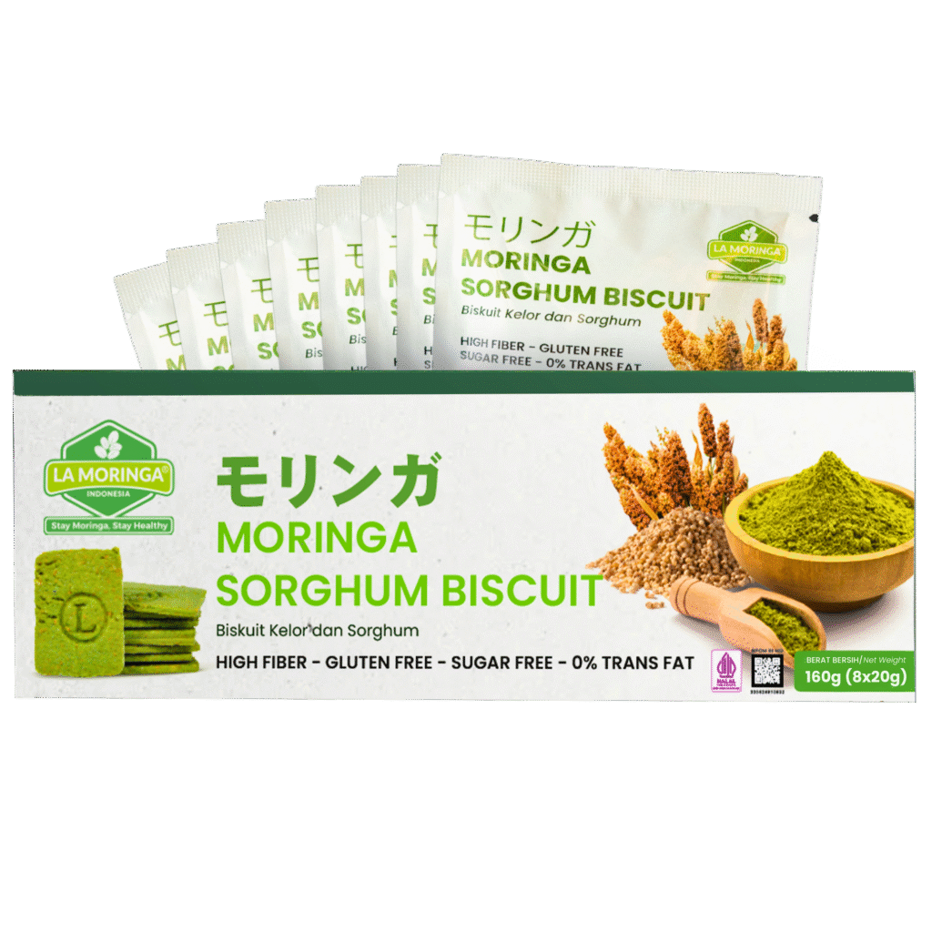 Moringa Sorghum Biscuit