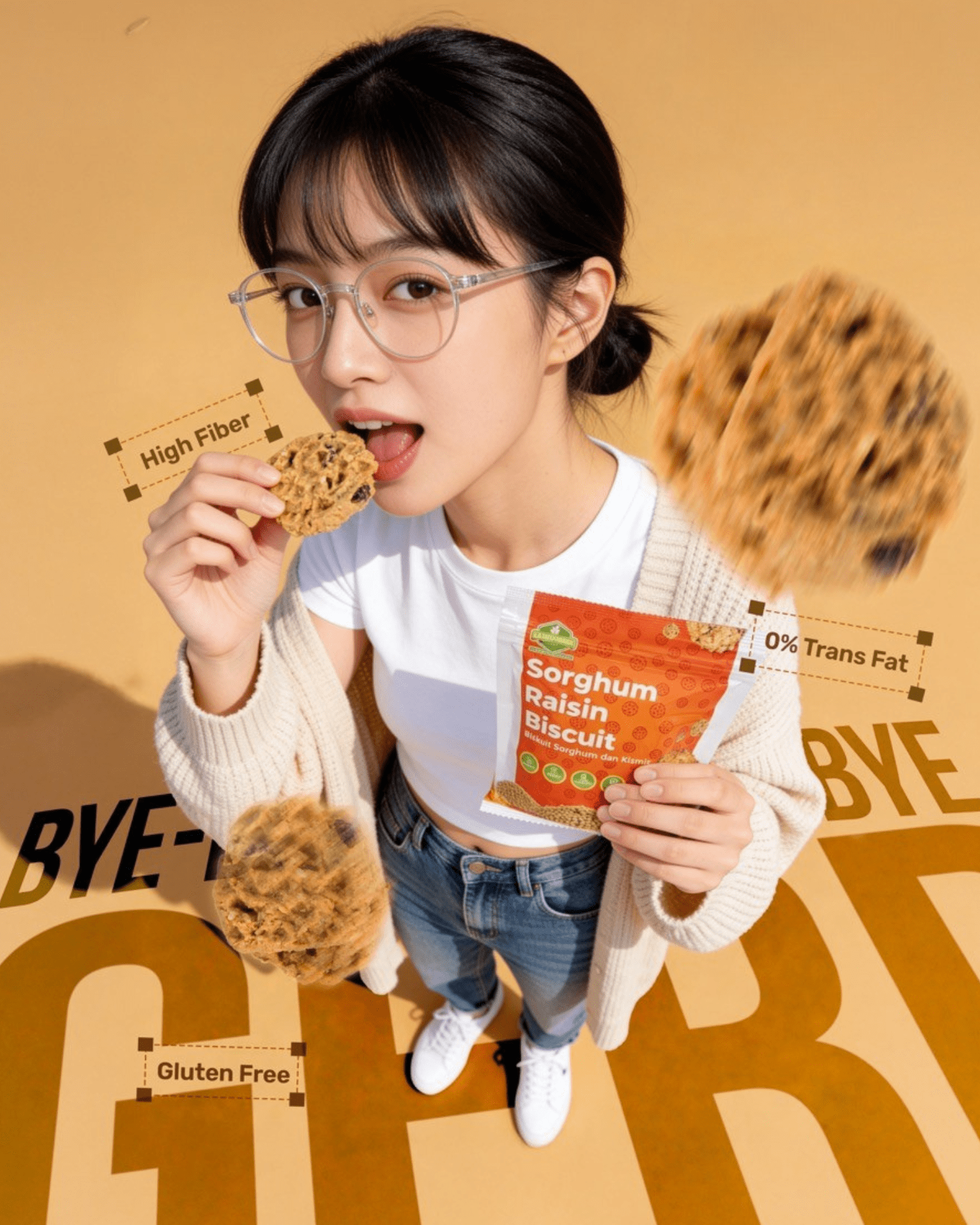 Keunggulan Sorghum Raisin Biscuit La Moringa