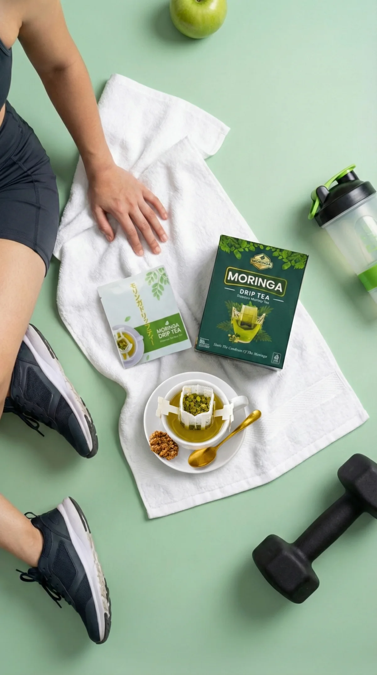 Moringa Drip Tea sebagai pendamping gaya hidup aktif