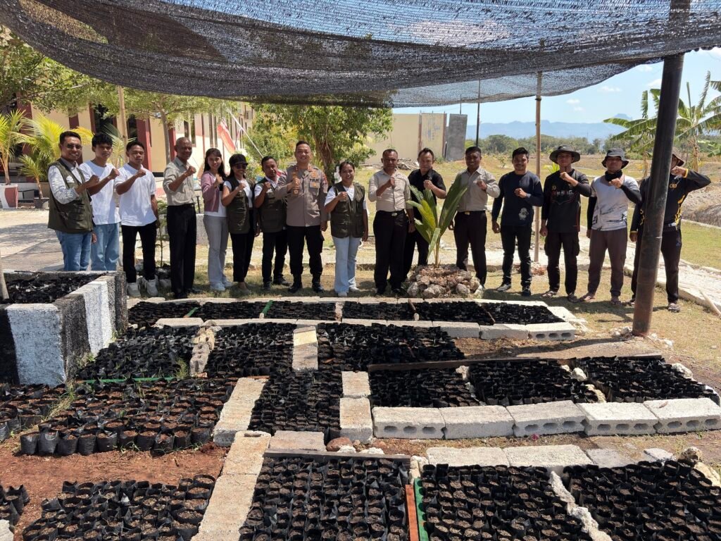 La Moringa dan Polres Kupang Kolaborasi Kembangkan Budidaya Kelor NTT